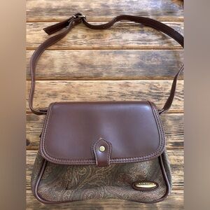 Liz Claiborne Brown and Tan Shoulder Bag